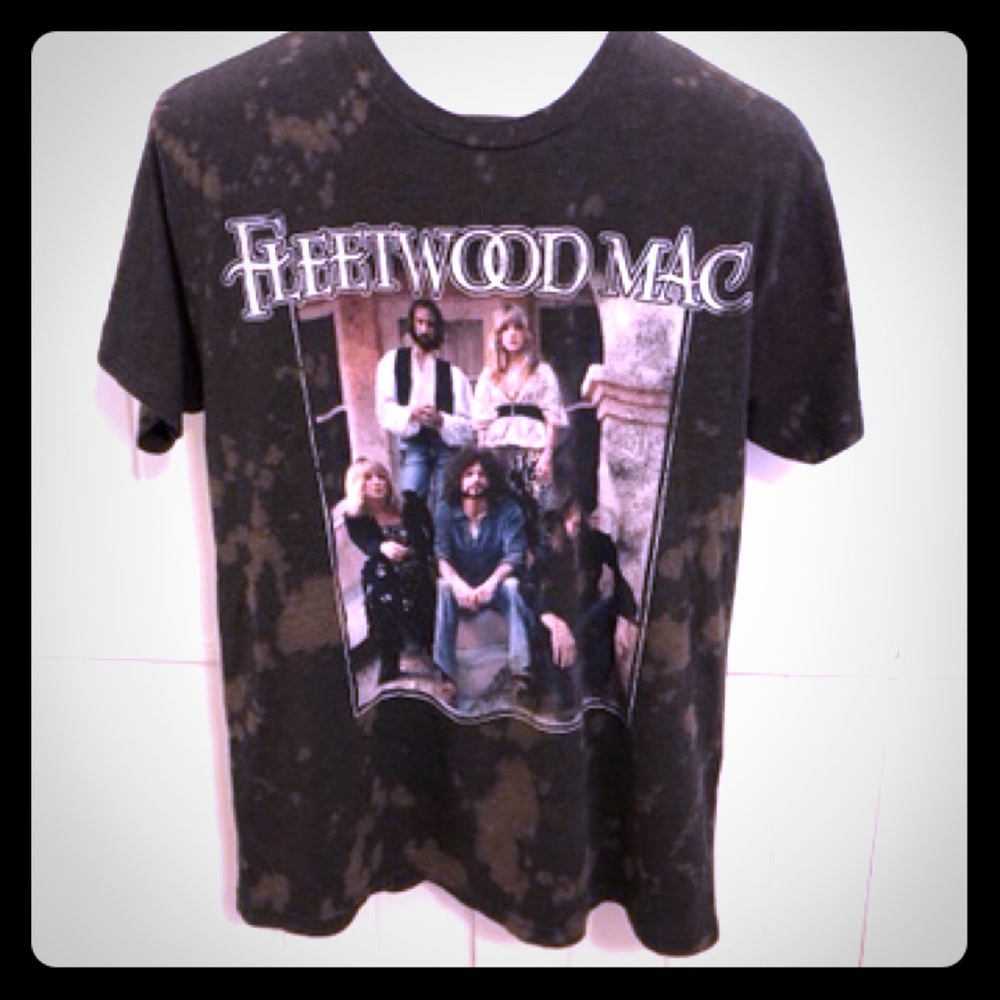 Fleetwood Mac Tie Dye Band Tour concert T-shirt